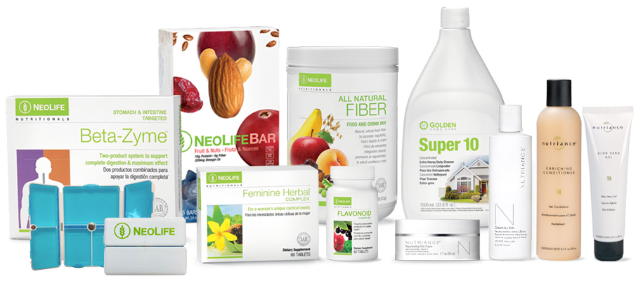 NeoLife Beta-Zyme, NeoLifeBar, All Natural Fiber, Super 10, and more products